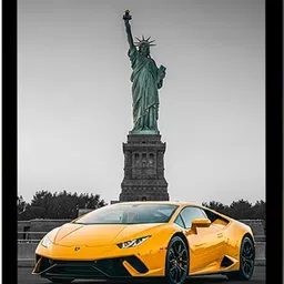 Art Street Multicoloured & Black Single Piece MDF Other Wall Photographs-picture-18