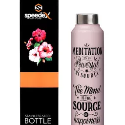 Speedex Multicoloured & Multicoloured Single Stainless Steel Printed Single Wall Vacuum Water Bottle-picture-31