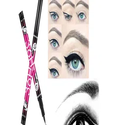 UMAMAC Water-Resistant & Smudge Proof Pen Eyeliner - Black image 4