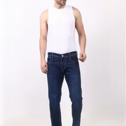 SACHIVA FASHION Men Blue Regular Fit High-Rise Stretchable Jeans-picture-20