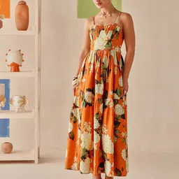 Sage by Mala Women Printed Dahlia Dress image 1