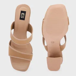 Sole To Soul Textured Block Mules image 3