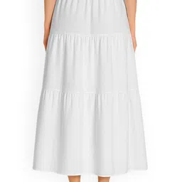Moomaya Flowy Tiered Maxi Skirt image 5