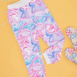 Pantaloons Girls Mid Rise Printed Joggers-image-38