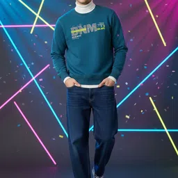 Davno Men Printed Sweatshirt image 3