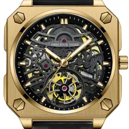 Precious Duke Men Skeleton Dial & Straps Analogue Watch PD21G8072-826781329209 image 4