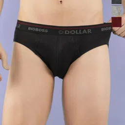 Dollar Bigboss Pack Of 5 Cotton Anti Microbial Basic Briefs MBBR-02-ACTVA-PO5-CO1-S25 image 1
