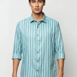 SHOWOFFFF Men Premium Slim Fit Striped Casual Shirt-picture-35