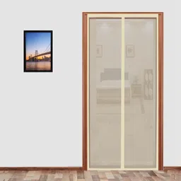 safemyles Auto-Closing Magnetic Door Polyester Washable Adults Mosquito Net image 2