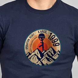 Ascend 47 Unisex Graphic Printed Round Neck Cotton T-Shirt image 4