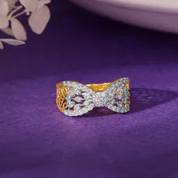 GIVA Gold Perpetual Love Diamond Ring-picture-31