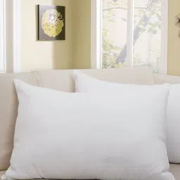 Sleepwell White Set of 2 Solid Fibre Filled Polyester Hypoallergenic Sleep Pillow-picture-22