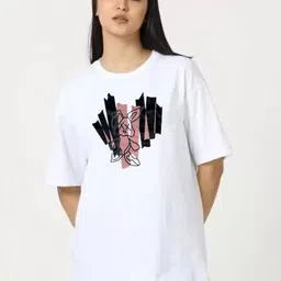 SALUJA FABRICS Women Printed T-shirt-picture-9