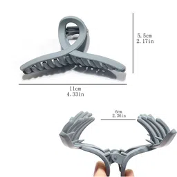 MADHAVWATCH Women Set of 2 T Shaped Claw Clip image 3