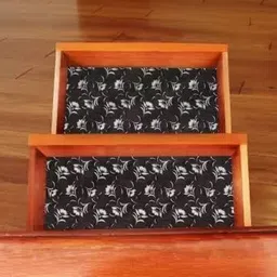 Mopak Decor Blue Set of 1 Regular Shelf Liner Organisers image 2