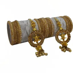 RENOY Set Of 68 Stones-Studded Bangles-picture-33
