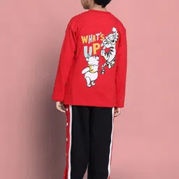 WEARDUDS Kids Printed Sweatshirt With Trousers image 4