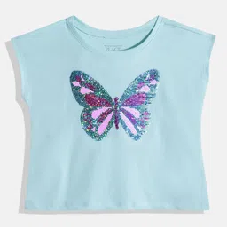 THE CHILDREN'S PLACE Girls Extended Sleeves Flip Sequin T-shirt-picture-42