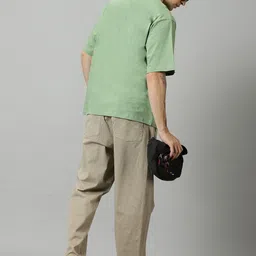 GLOWBERRY Pack Of 2 Round Neck Oversized Organic Cotton T-shirts image 5