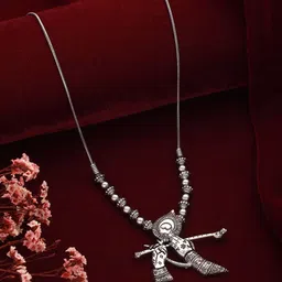 Anouk Silver-Plated Krishna Necklace-picture-45