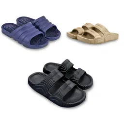 Feel alive Men Set of 3 Sliders Flip Flops-picture-14