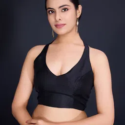 DIVASTRI Embellished Sequinned Pure Georgette Saree image 2