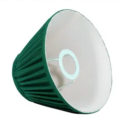 Lampenschirm India Green Silk Empire Premium Soft Back Lampshade image 2