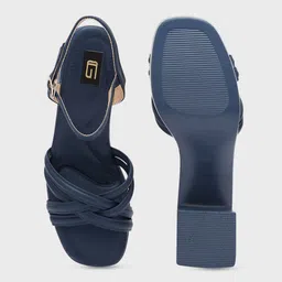 Sole To Soul Block Sandals with Tassels image 3