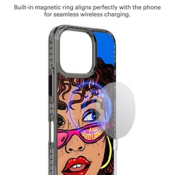 DailyObjects Quirky Printed iPhone 16 Pro Back Case Mobile Accessories image 4