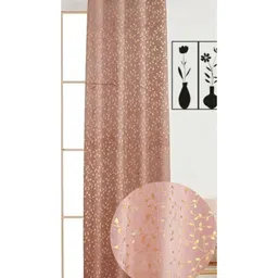 GEET CREATIONS Rose Gold & Beige Floral Door Curtain-picture-28