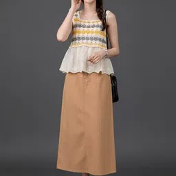 DressBerry Geometric Print Cotton Top-picture-17