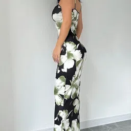 tandul Women Bodycon Multicolor Maxi/Full Length Dress image 4