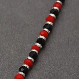 JAYPORE Silver-Plated Beaded Wraparound Bracelet image 3