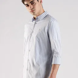 Calvin Klein Jeans Men Slim Fit Striped Casual Shirt image 2