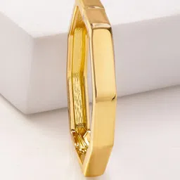 Rubans Voguish 22K Gold-Plated Bangle-Style Bracelet image 4