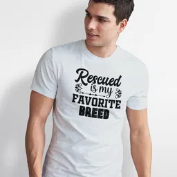 Seekbuylove Men Typography Printed Bio Finish T-shirt image 3