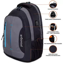 Provogue Unisex Backpack image 4