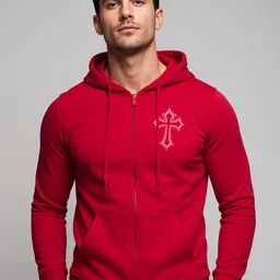 ADRO Men Printed Hooded Sweatshirt-picture-34