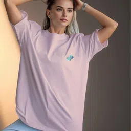 CORSICA Graphic Printed Drop-Shoulder Sleeves Cotton Oversized T-shirt image 3