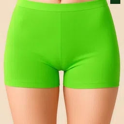 HIRRUX Women Pack of 2 Slim Fit Cycling Cotton Sports Shorts-image-95