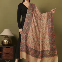 Pashmoda Women Floral Woven Design Shawl-picture-10