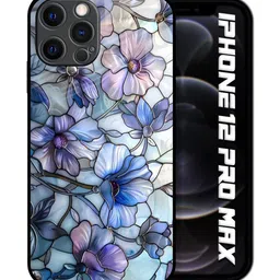 QRIOH Floral Printed iPhone 12 Pro Max Back Case Mobile Accessories-picture-27