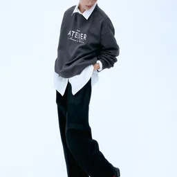 H&M Text-Motif Sweatshirt image 1