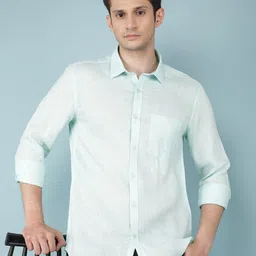 Crimsoune Club Men Classic Slim Fit Opaque Casual Shirt-image-19