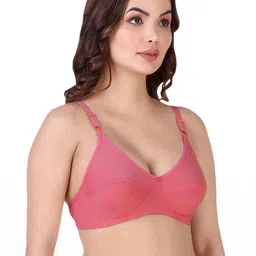 samvar Women Cotton Red Non Padded Non-Wired Lingerie Bra Sport wear Gym Crop Tank Top-picture-32