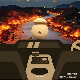 Kooji Black & Beige Non-Alcoholic Car Freshner - 12 ml image 3