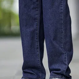 BAESD Men Relaxed Fit High-Rise Stretchable Jeans image 3