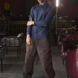 ODETTE Men Opaque Casual Shirt-image-24