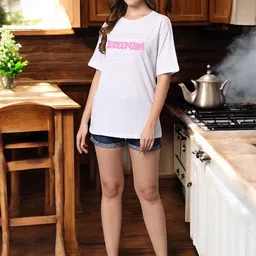 My Swag Women Typography Printed T-shirt image 2