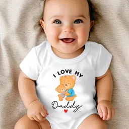 Lillypupp Kids Cotton Round Neck Printed Bodysuit image 2